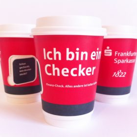 Frankfurter Sparkasse Coffee To-Go Becher AD2GO