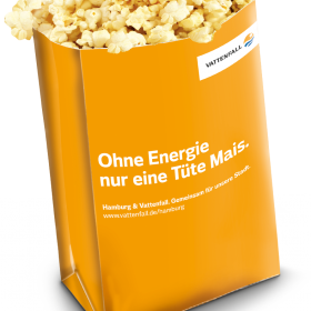 Popcorntüte To-Go Produkte To-Go Kampagnen Beispiele AD2GO