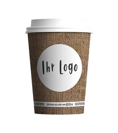 Individueller unweltfreundlicher ReCup Coffee to go Becher